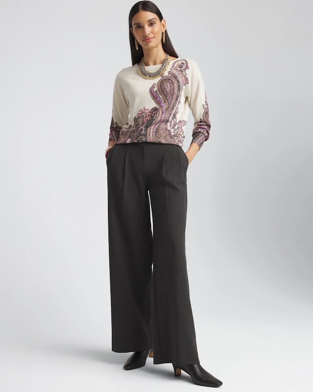 Pleated Trouser Pants - image 2